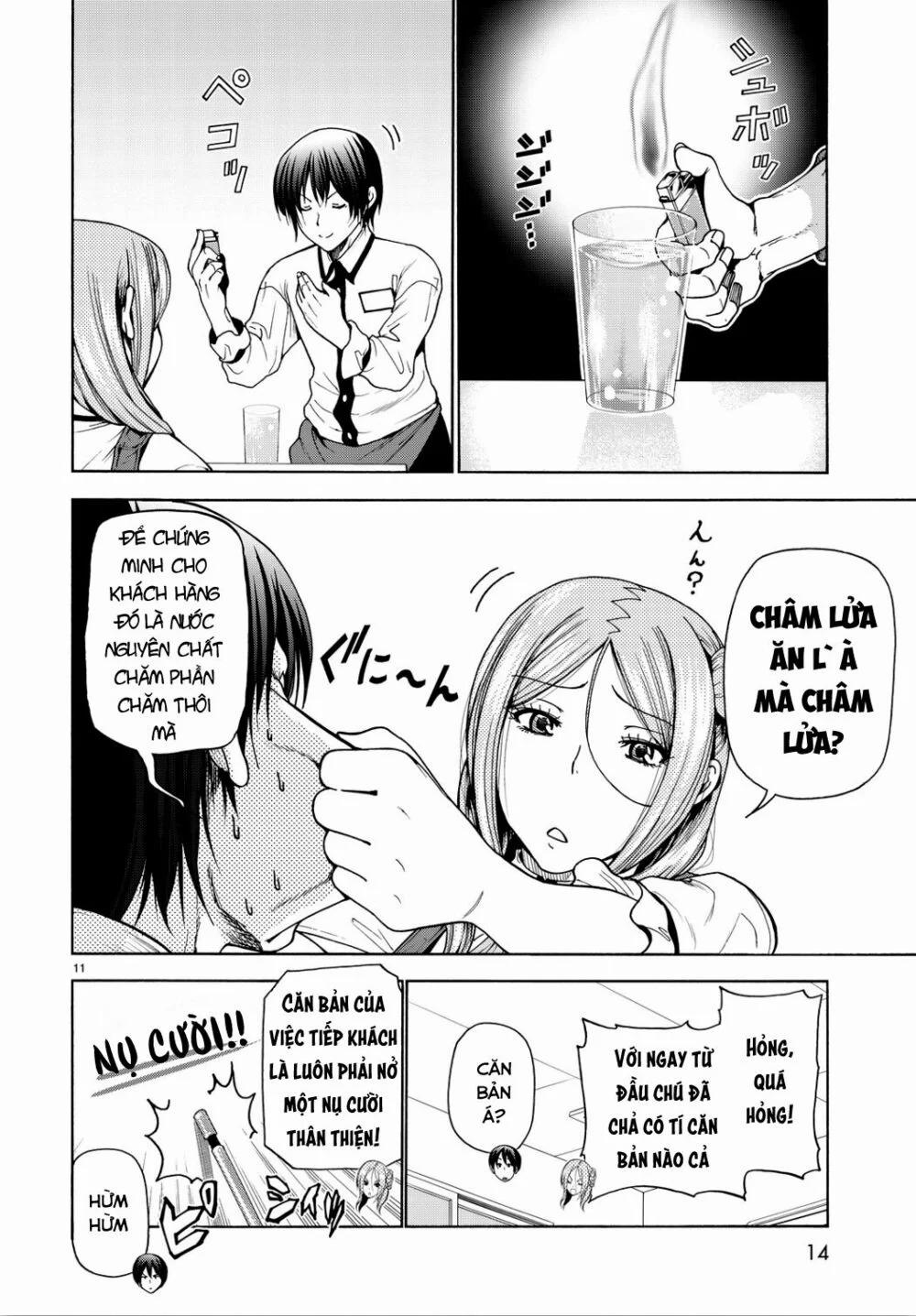 Cô Gái Thích Lặn - Grand Blue 34 trang 14