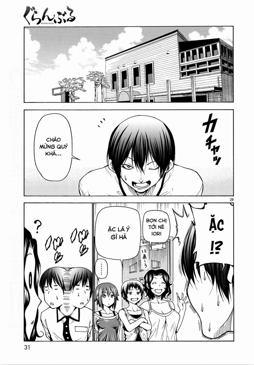 Cô Gái Thích Lặn - Grand Blue 34 trang 31