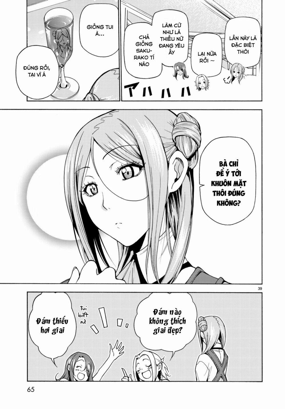 Cô Gái Thích Lặn - Grand Blue 37 trang 40