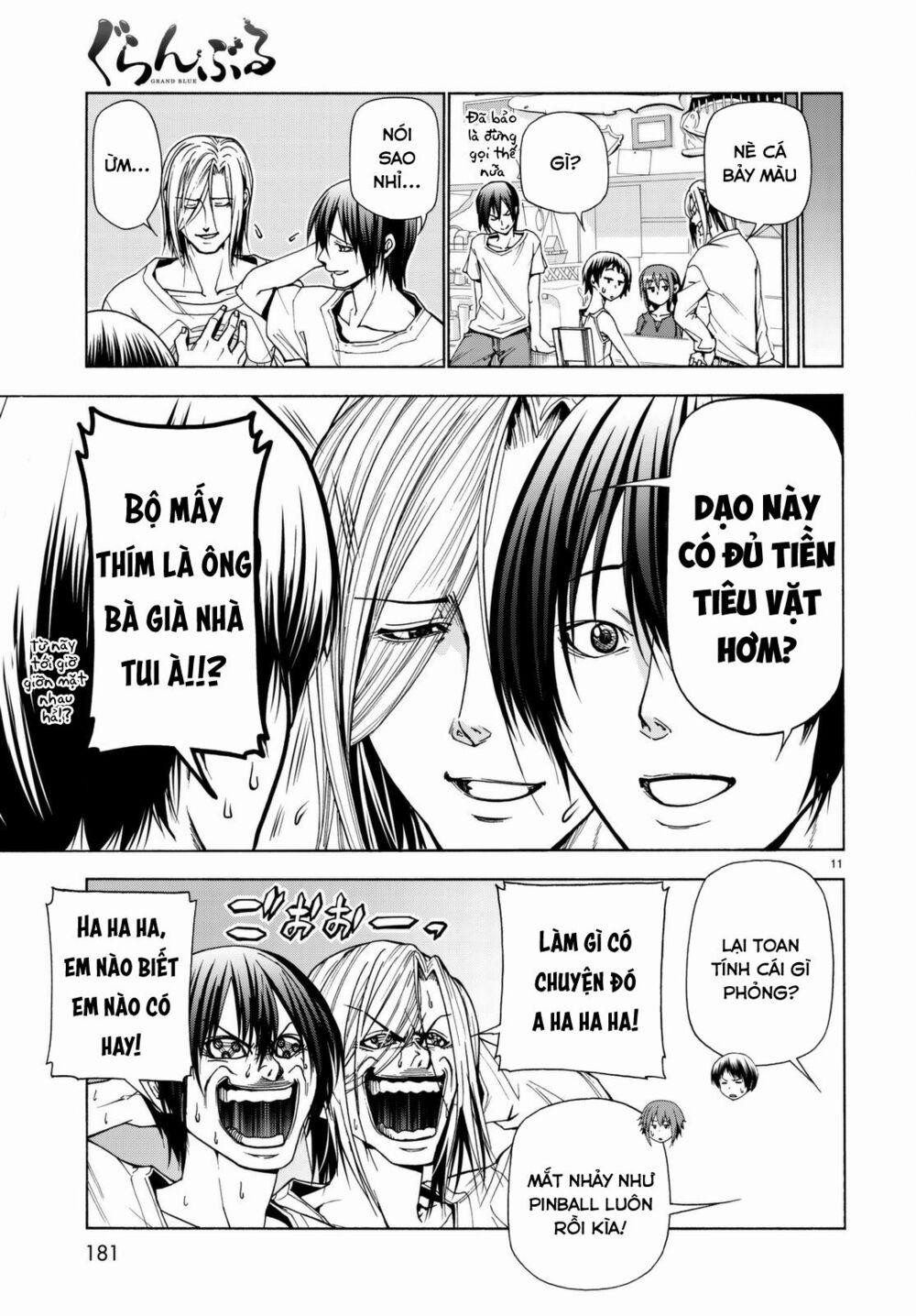 Cô Gái Thích Lặn - Grand Blue 39 trang 12
