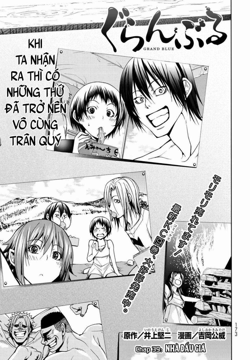 Cô Gái Thích Lặn - Grand Blue 39 trang 4