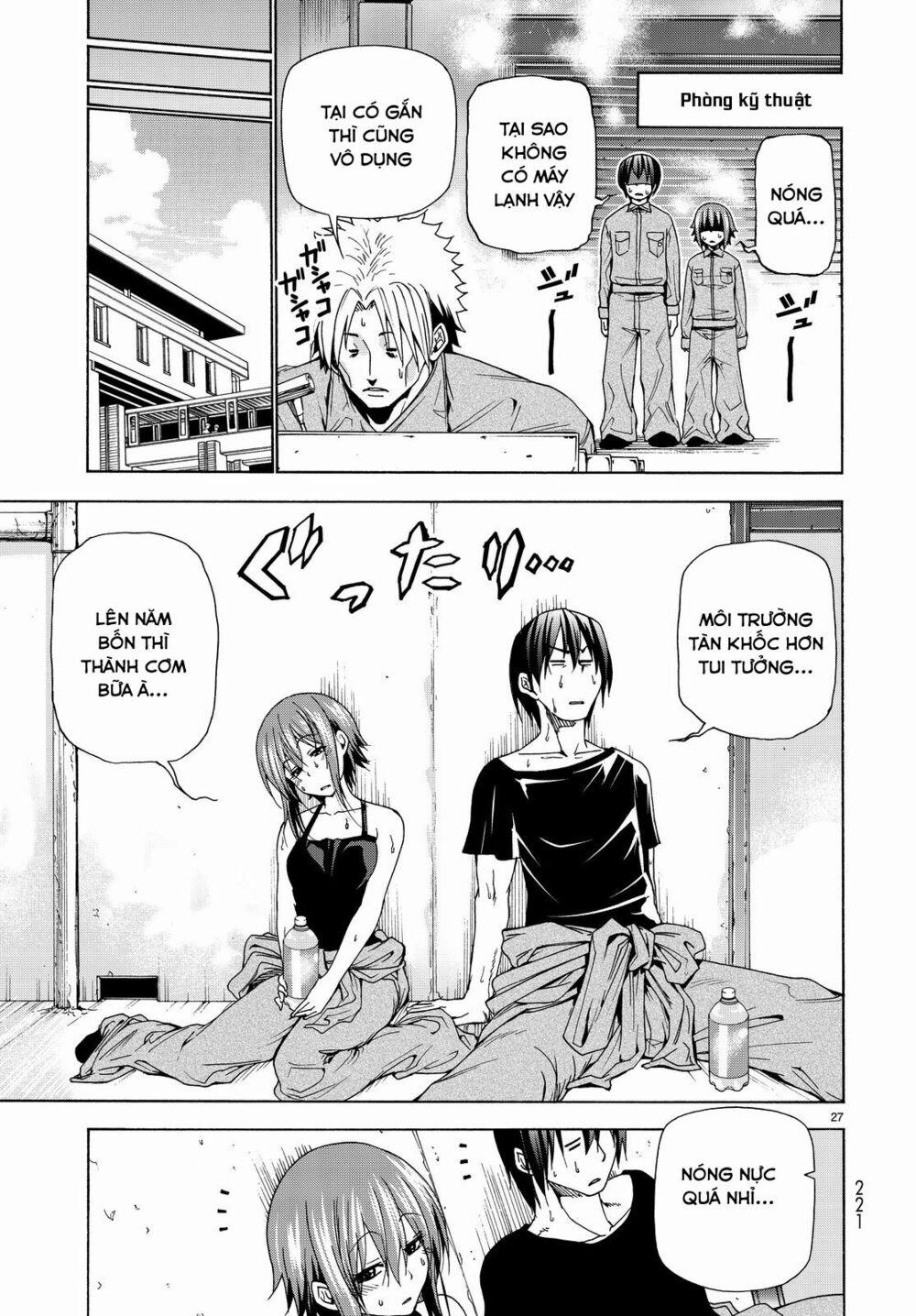 Cô Gái Thích Lặn - Grand Blue 40 trang 28