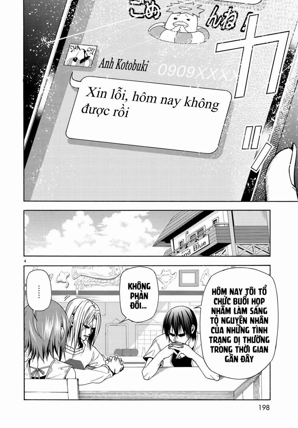 Cô Gái Thích Lặn - Grand Blue 40 trang 5