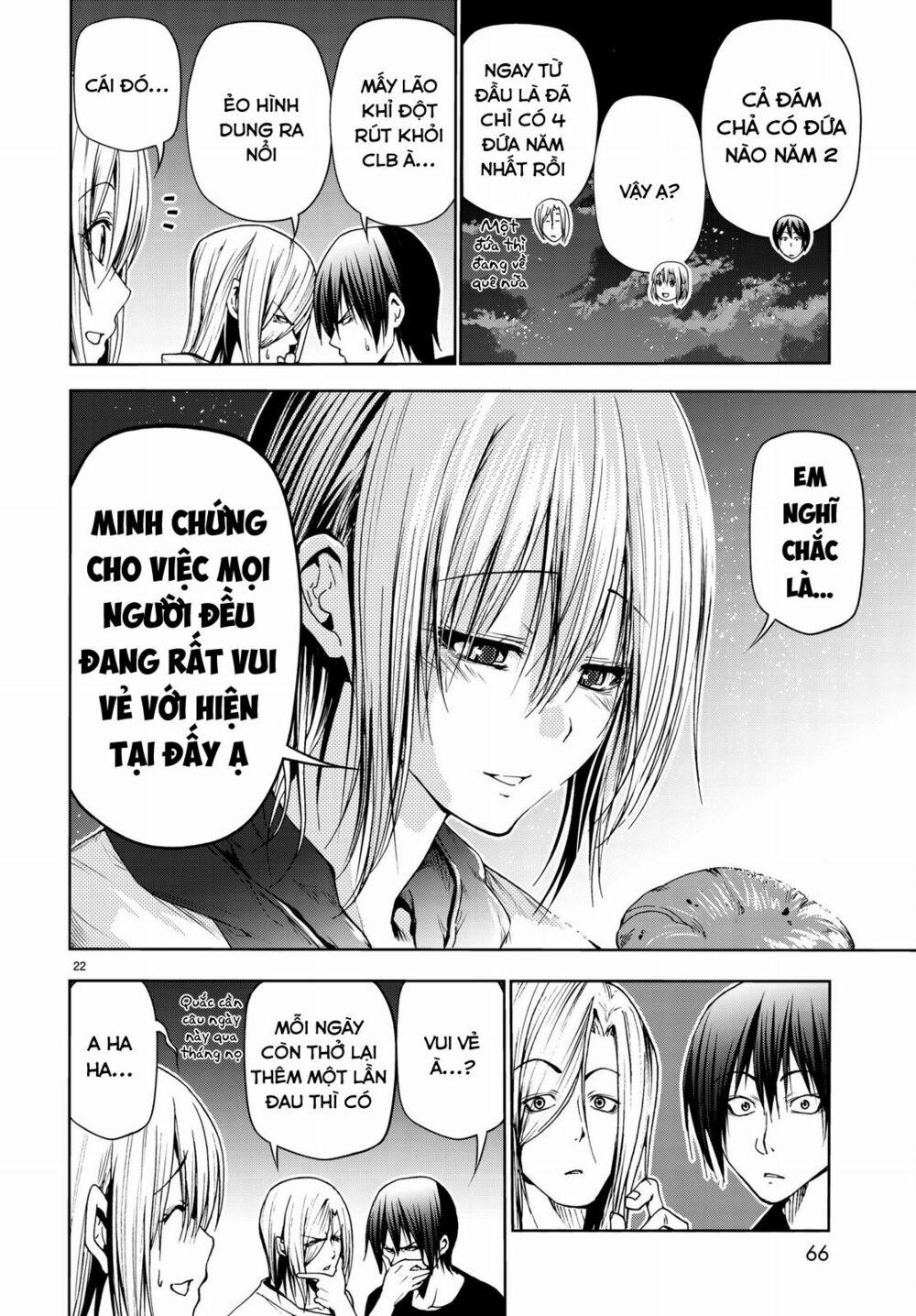 Cô Gái Thích Lặn - Grand Blue 43 trang 22