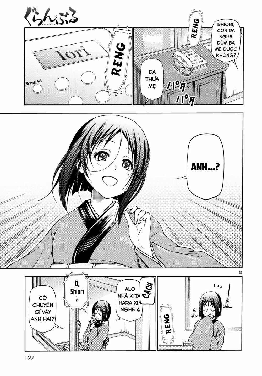 Cô Gái Thích Lặn - Grand Blue 46 trang 36