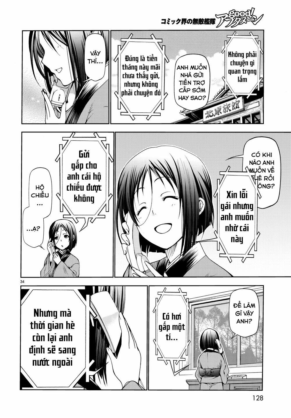 Cô Gái Thích Lặn - Grand Blue 46 trang 37