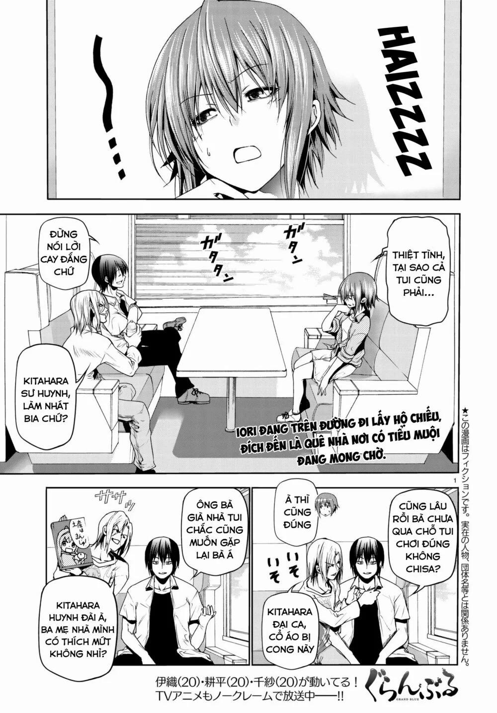 Cô Gái Thích Lặn - Grand Blue 47 trang 1
