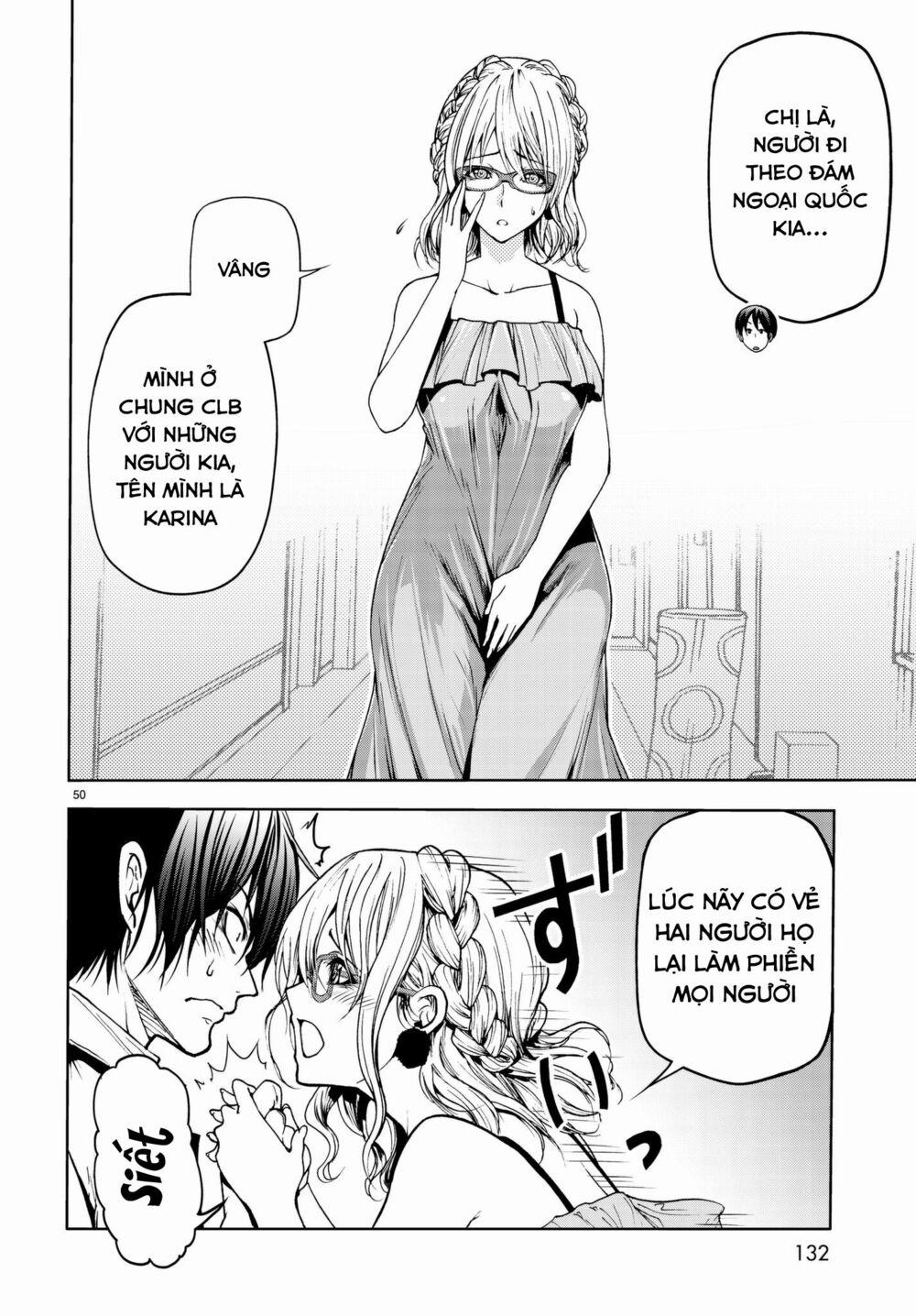Cô Gái Thích Lặn - Grand Blue 47 trang 50