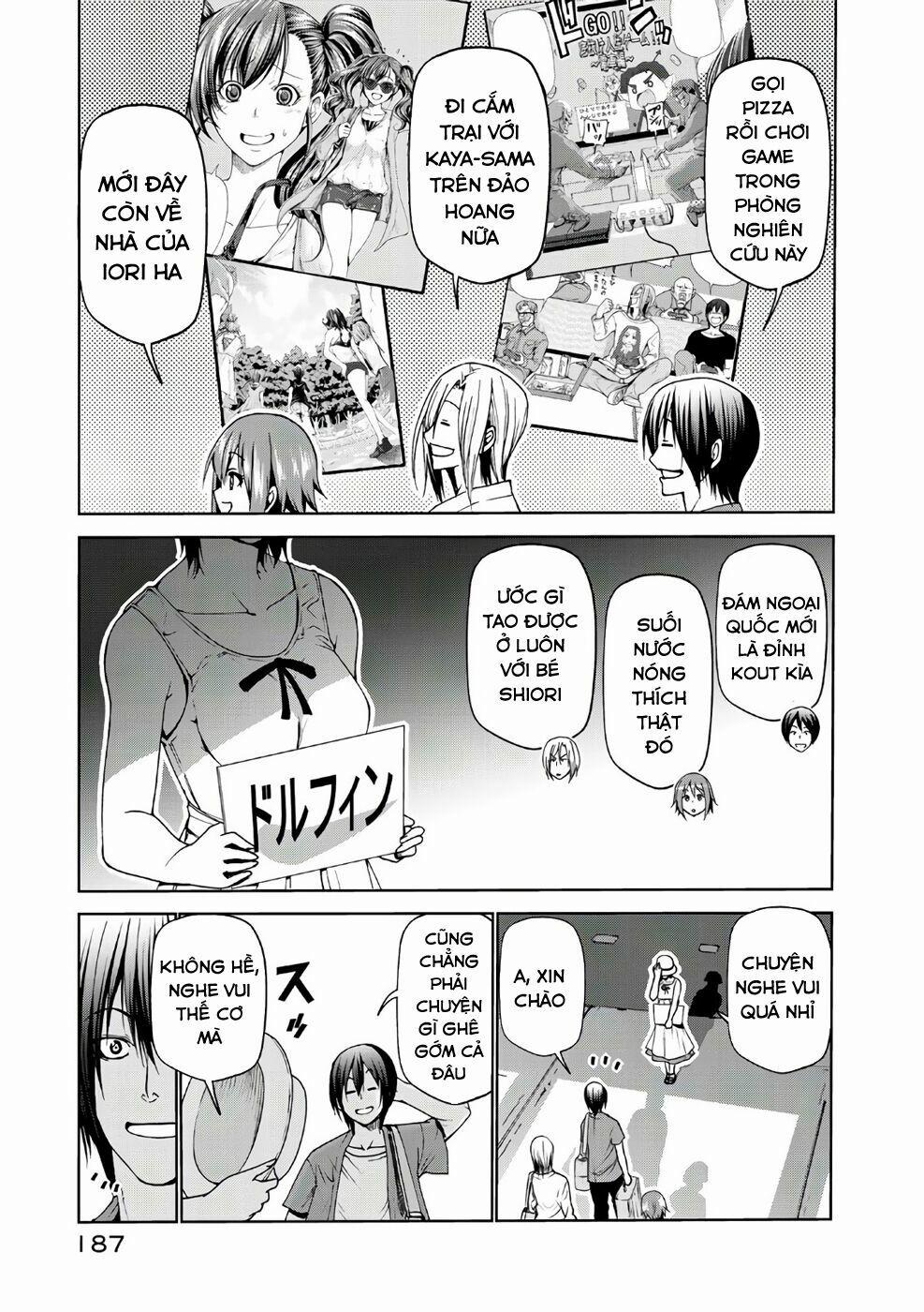 Cô Gái Thích Lặn - Grand Blue 49.5 trang 11