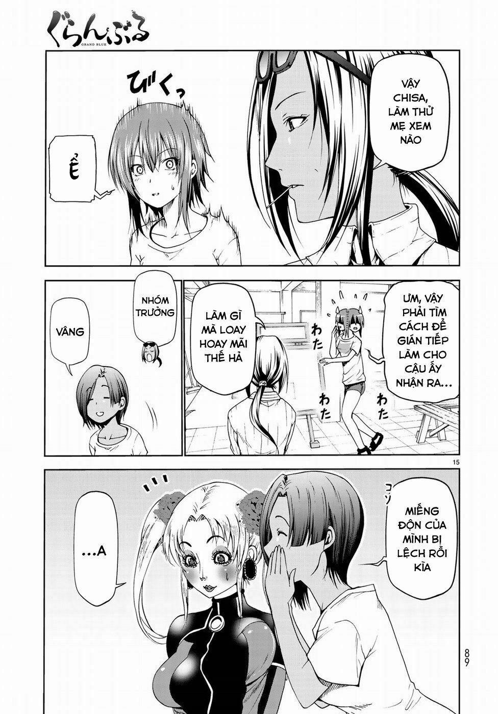 Cô Gái Thích Lặn - Grand Blue 51 trang 15