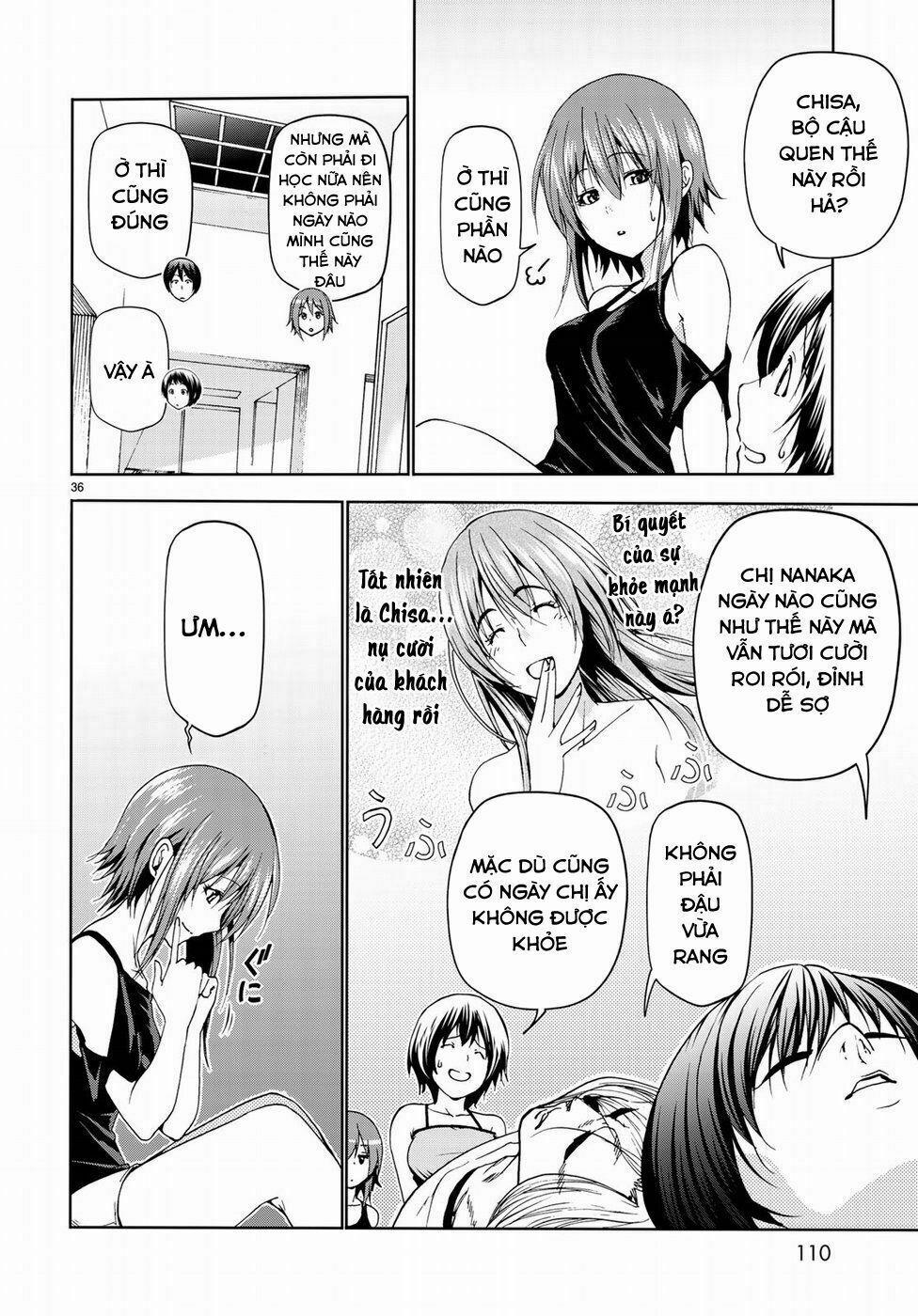Cô Gái Thích Lặn - Grand Blue 51 trang 34