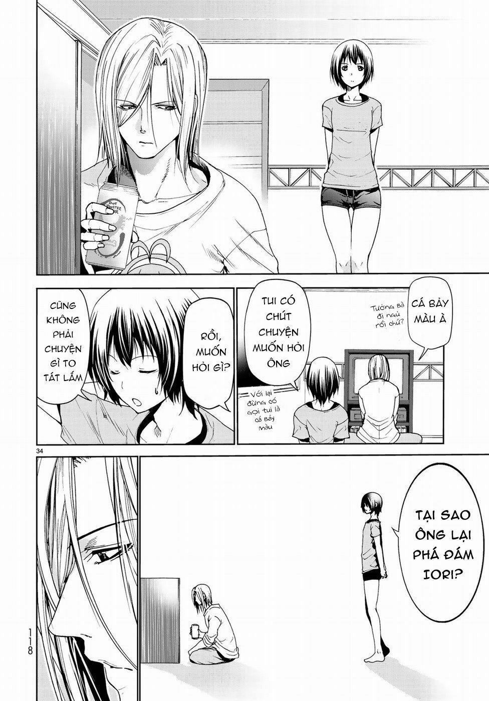 Cô Gái Thích Lặn - Grand Blue 53 trang 34