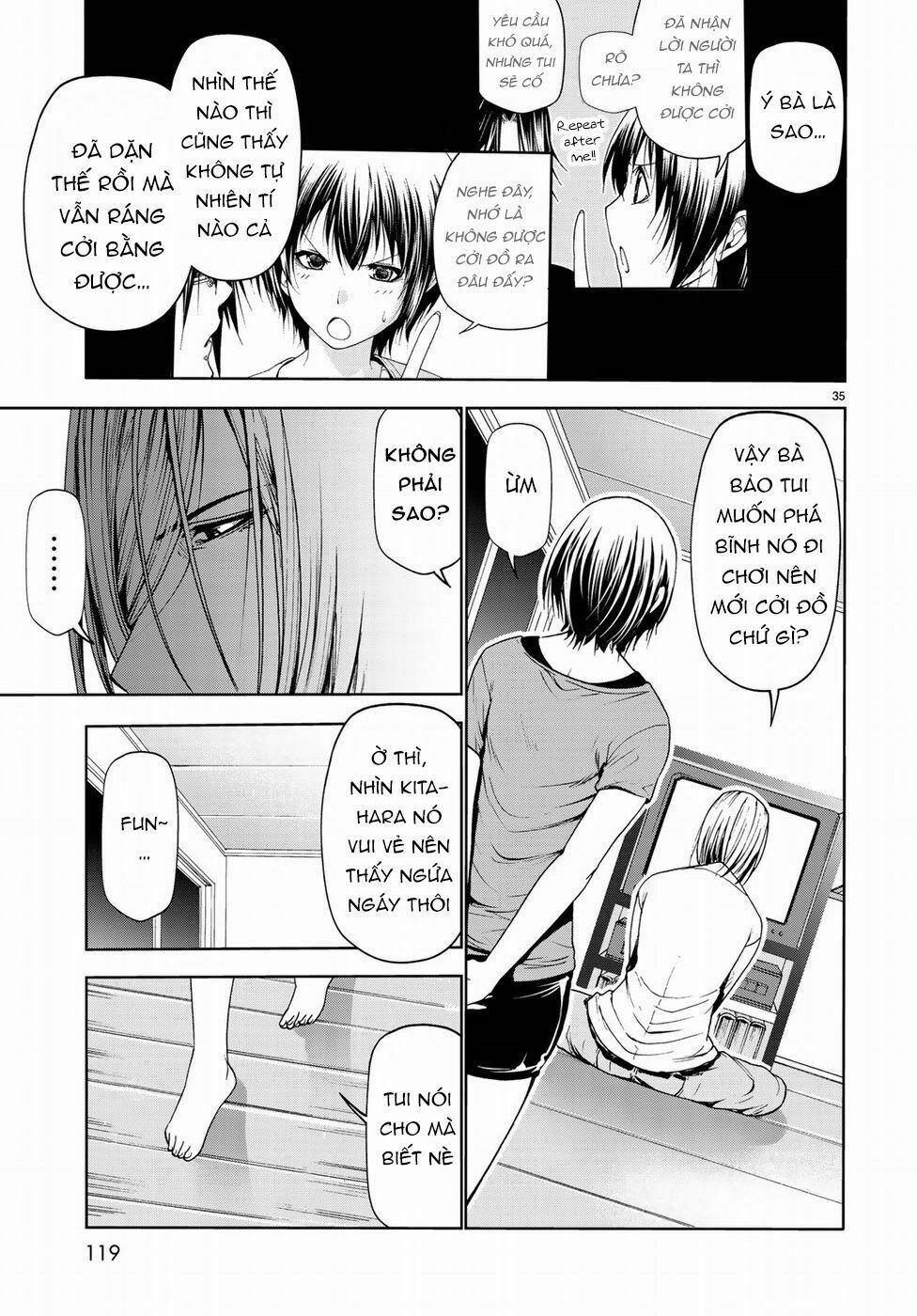 Cô Gái Thích Lặn - Grand Blue 53 trang 35