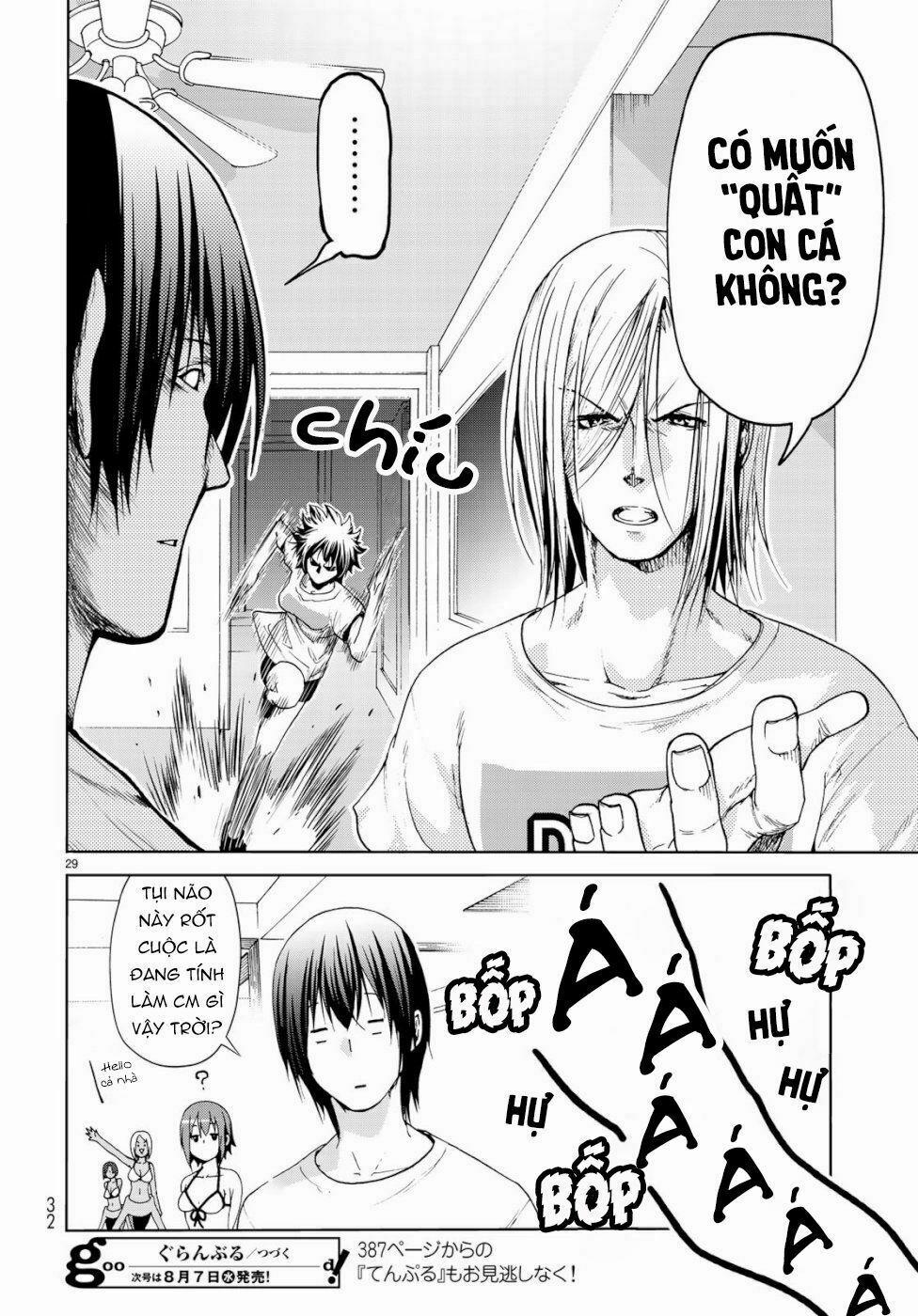 Cô Gái Thích Lặn - Grand Blue 54 trang 30