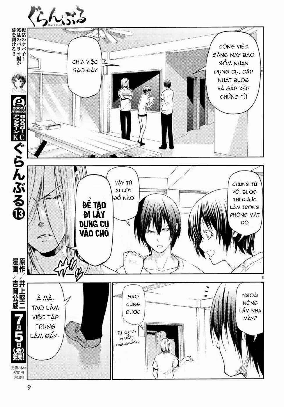 Cô Gái Thích Lặn - Grand Blue 54 trang 7