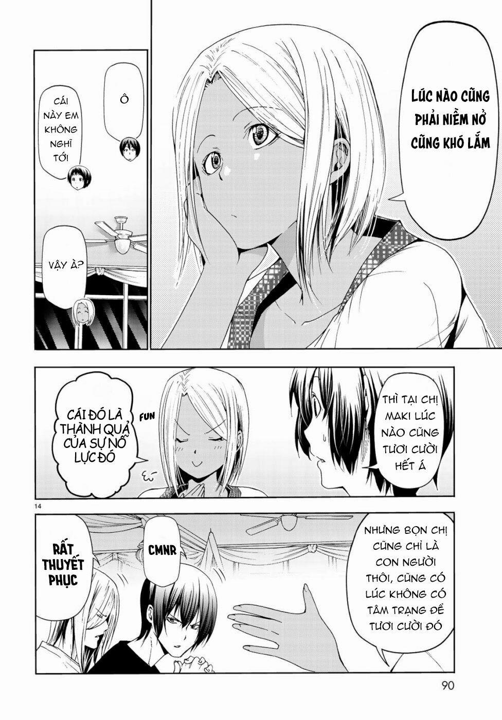 Cô Gái Thích Lặn - Grand Blue 56 trang 14