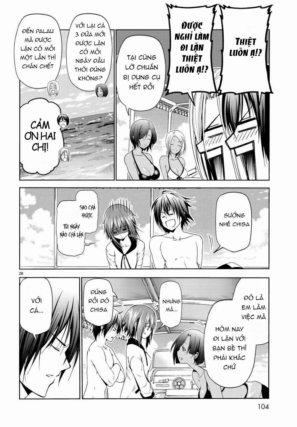 Cô Gái Thích Lặn - Grand Blue 56 trang 28