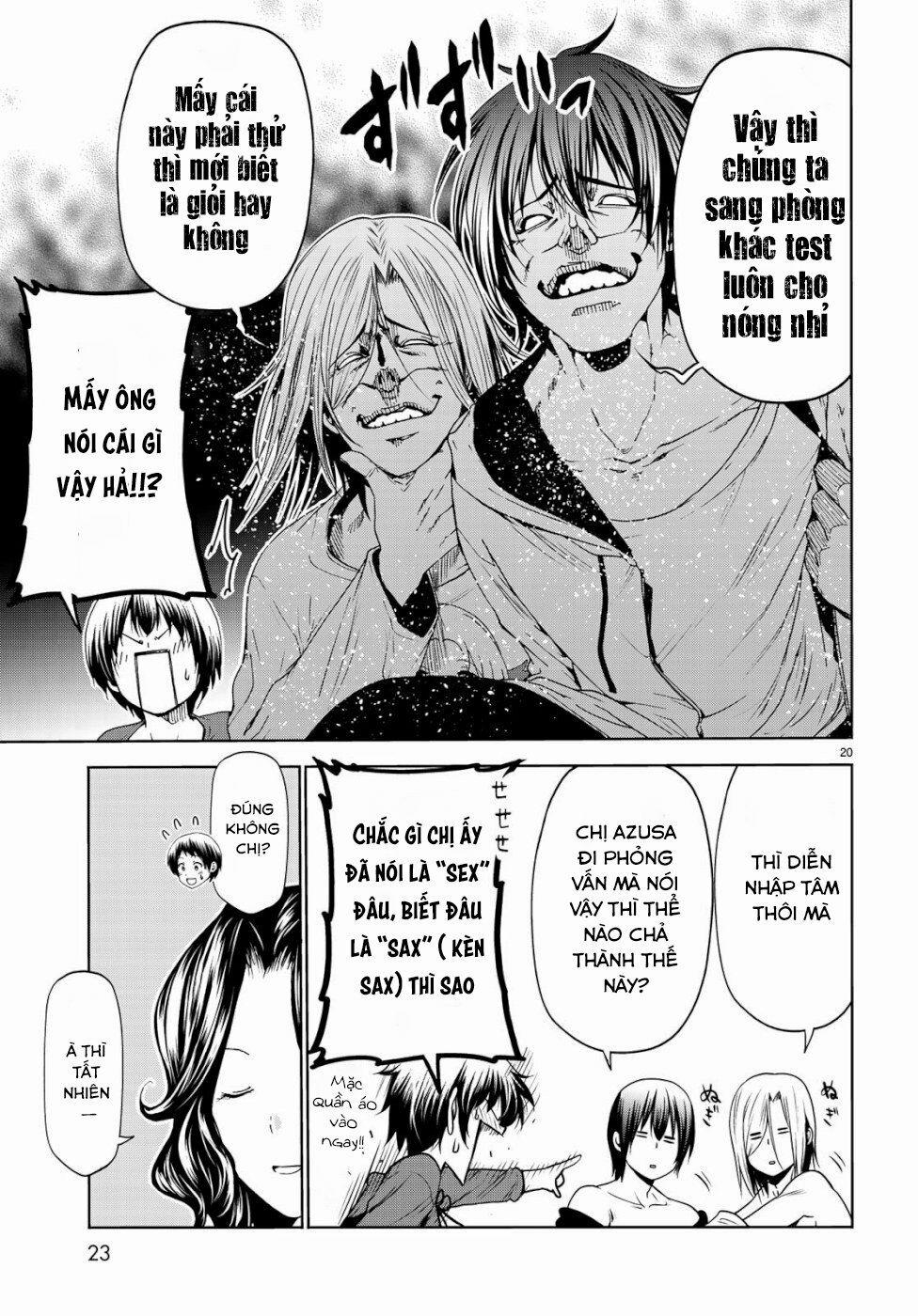 Cô Gái Thích Lặn - Grand Blue 58 trang 22