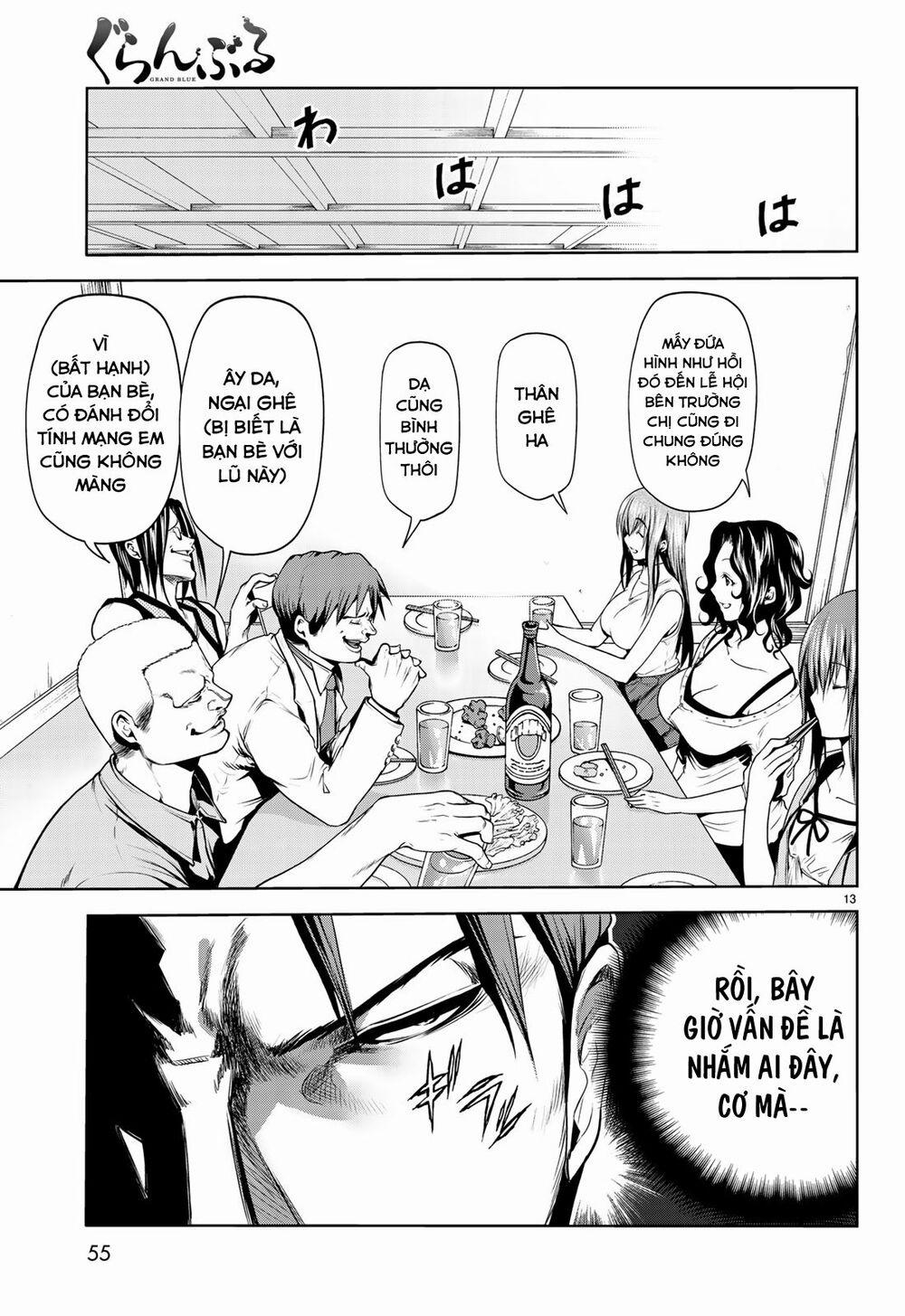 Cô Gái Thích Lặn - Grand Blue 59 trang 14