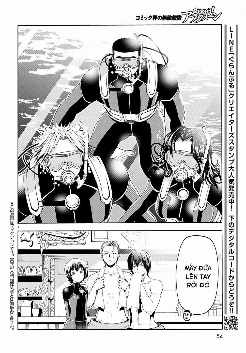 Cô Gái Thích Lặn - Grand Blue 61 trang 4