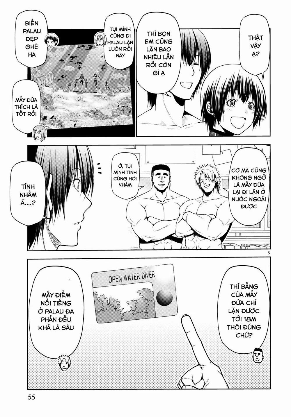 Cô Gái Thích Lặn - Grand Blue 61 trang 5