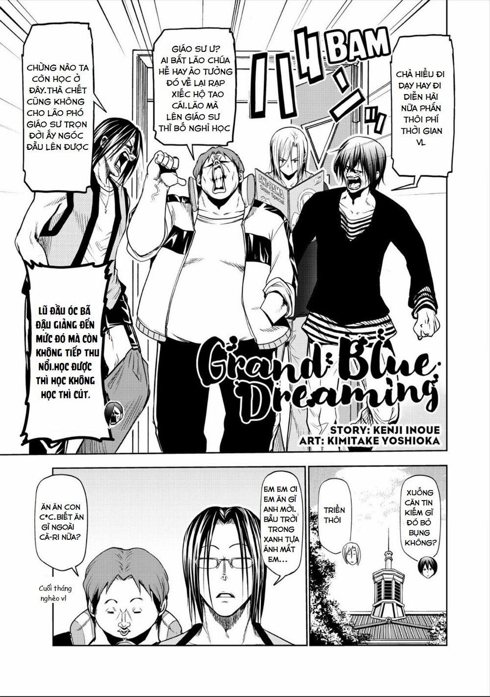 Cô Gái Thích Lặn - Grand Blue 62.5 trang 0