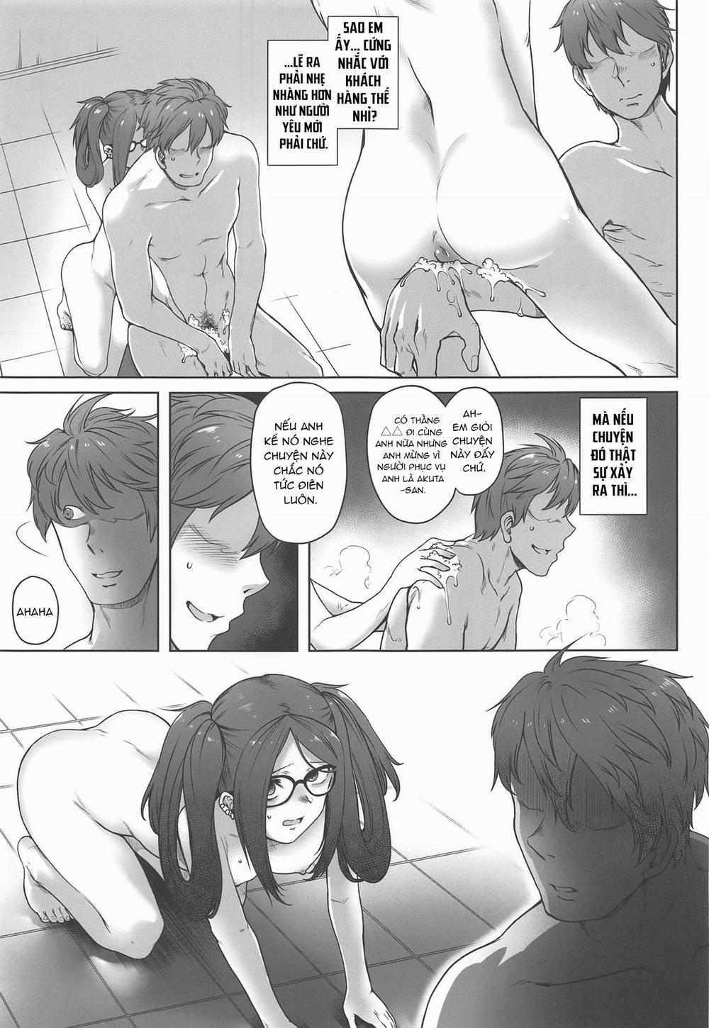 Cô gái tôi book ở nhà thổ là Akuta-san, người chung học viện Oneshot trang 10