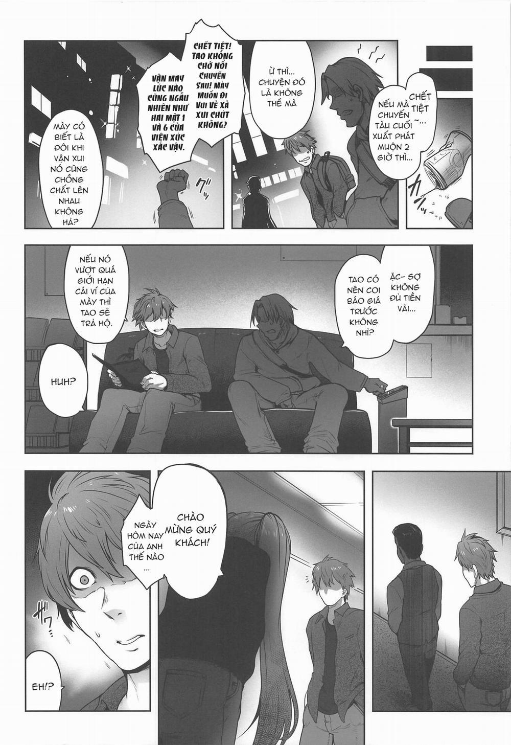 Cô gái tôi book ở nhà thổ là Akuta-san, người chung học viện Oneshot trang 5