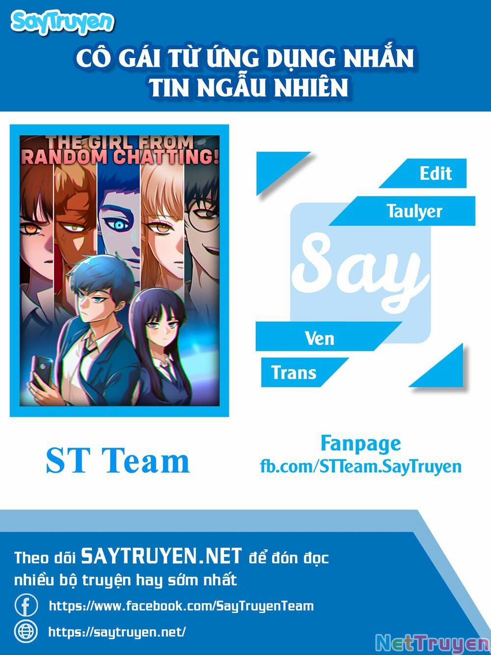 Cô Gái Từ Ứng Dụng Nhắn Tin Ngẫu Nhiên 188 trang 0