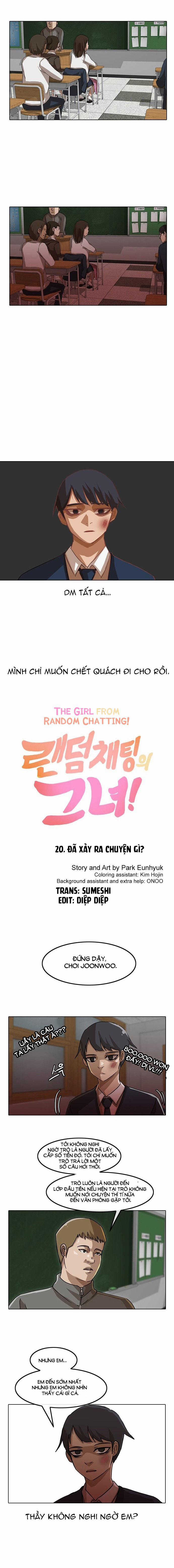 Cô Gái Từ Ứng Dụng Nhắn Tin Ngẫu Nhiên 20 trang 0