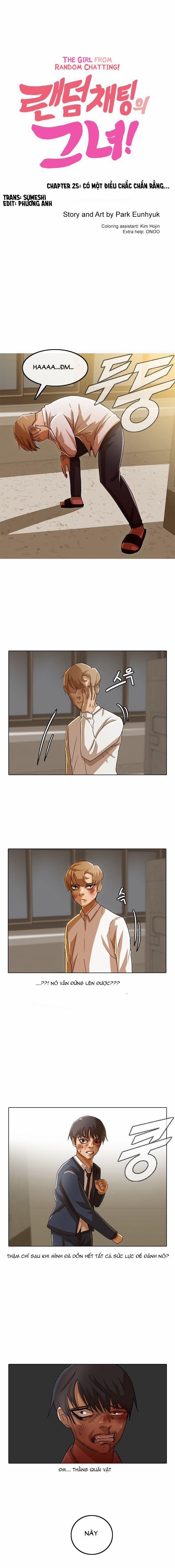 Cô Gái Từ Ứng Dụng Nhắn Tin Ngẫu Nhiên 25 trang 1