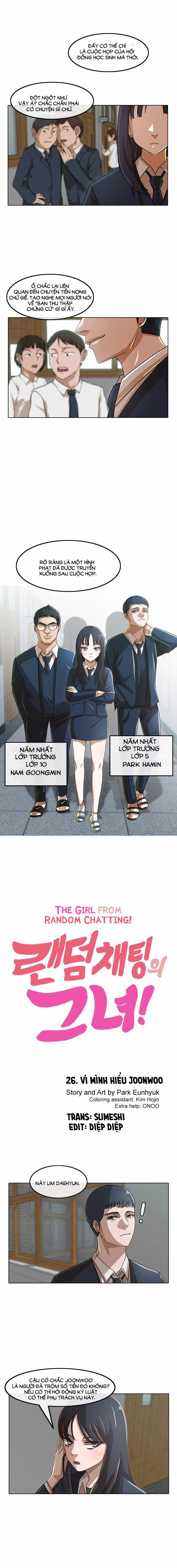 Cô Gái Từ Ứng Dụng Nhắn Tin Ngẫu Nhiên 26 trang 0