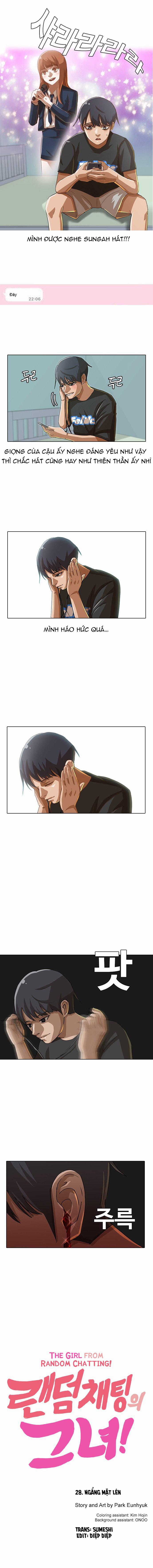 Cô Gái Từ Ứng Dụng Nhắn Tin Ngẫu Nhiên 28 trang 1