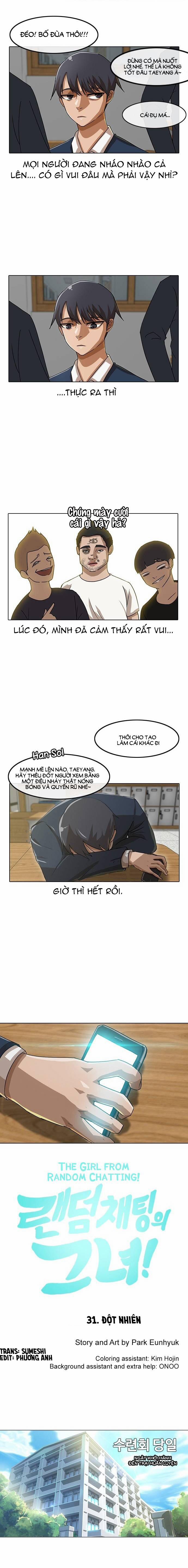 Cô Gái Từ Ứng Dụng Nhắn Tin Ngẫu Nhiên 31 trang 0