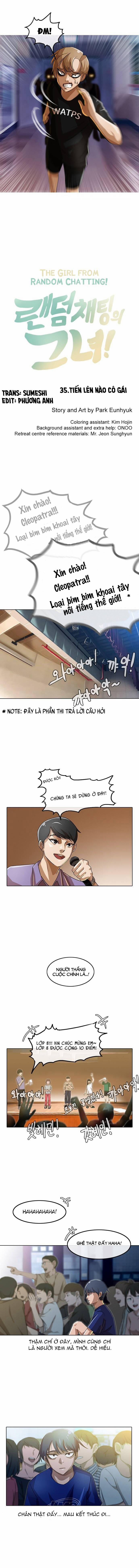 Cô Gái Từ Ứng Dụng Nhắn Tin Ngẫu Nhiên 35 trang 1