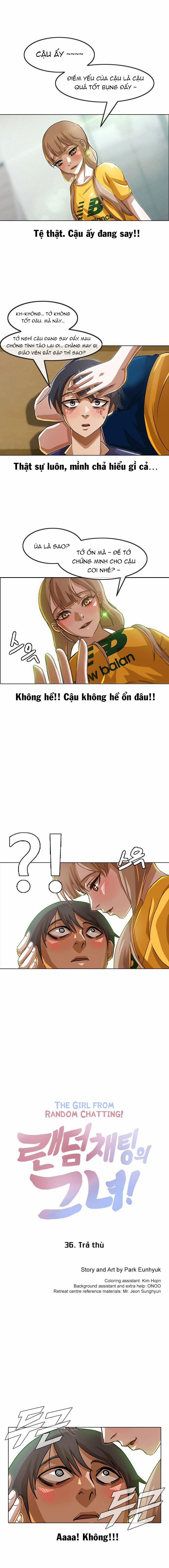 Cô Gái Từ Ứng Dụng Nhắn Tin Ngẫu Nhiên 36 trang 0