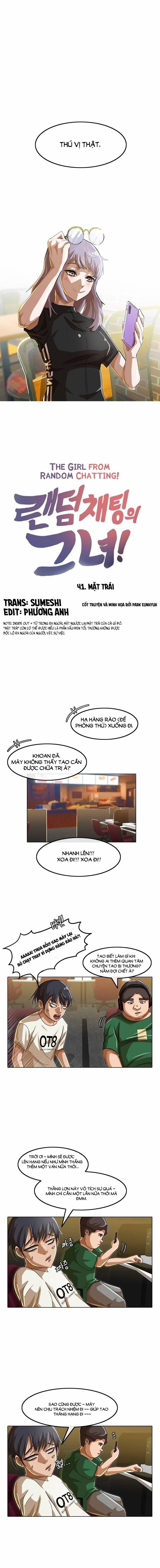 Cô Gái Từ Ứng Dụng Nhắn Tin Ngẫu Nhiên 41 trang 1