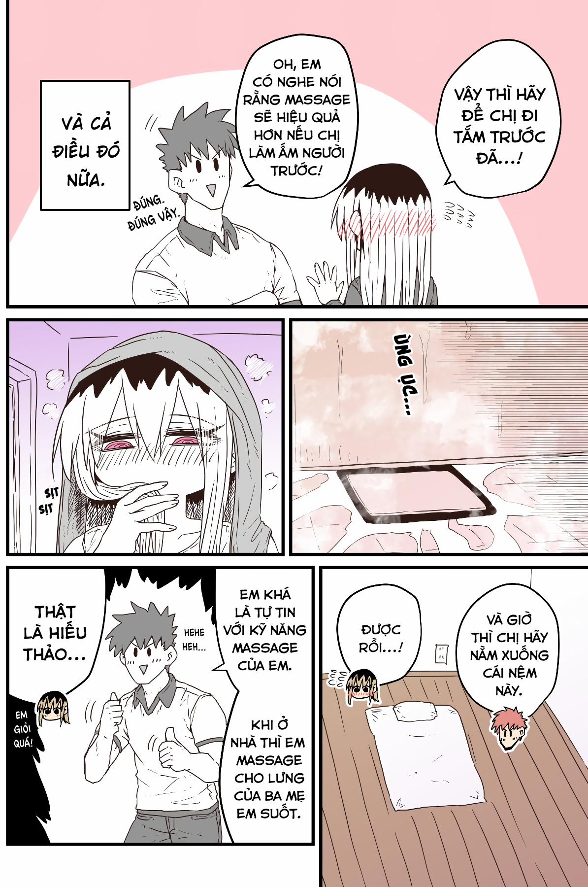 Cô Hàng Xóm Mít Ướt 0 0 Massage tới đây! trang 1