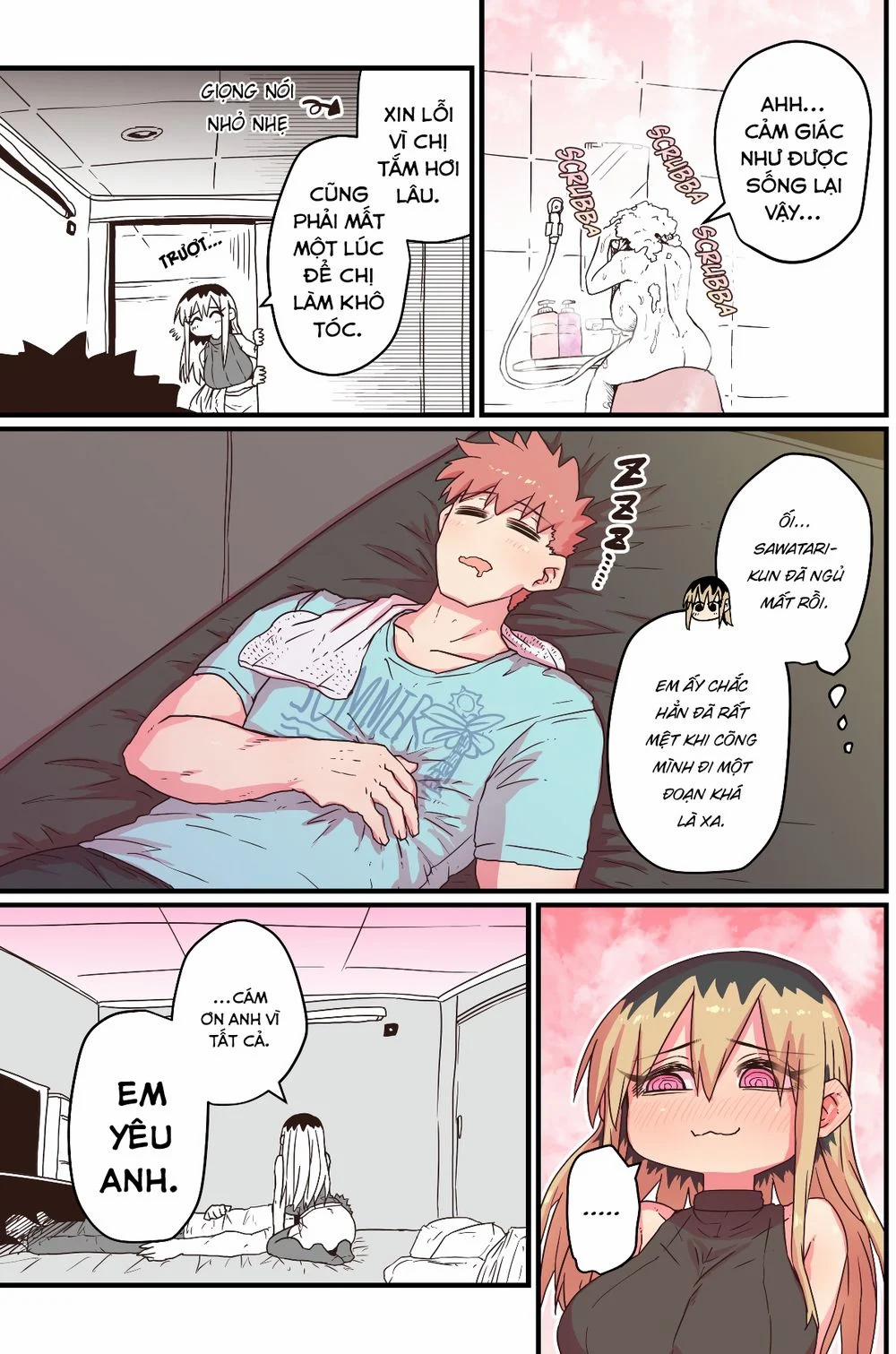 Cô Hàng Xóm Mít Ướt 0 0 Qua Đêm Tại Manga Cafe trang 2