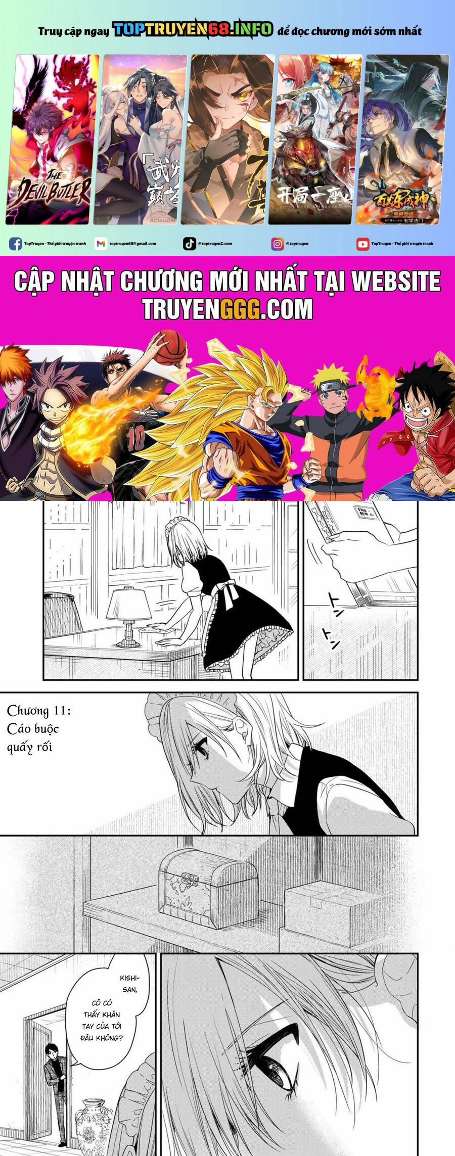 Cô Hầu Gái Kishi Của Tôi 11 trang 0