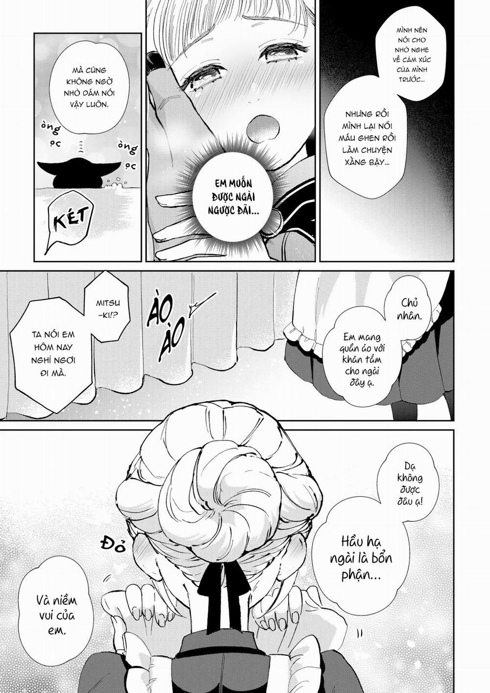 Cô hầu nhỏ muốn được chủ nhân ăn sạch! Oneshot trang 52