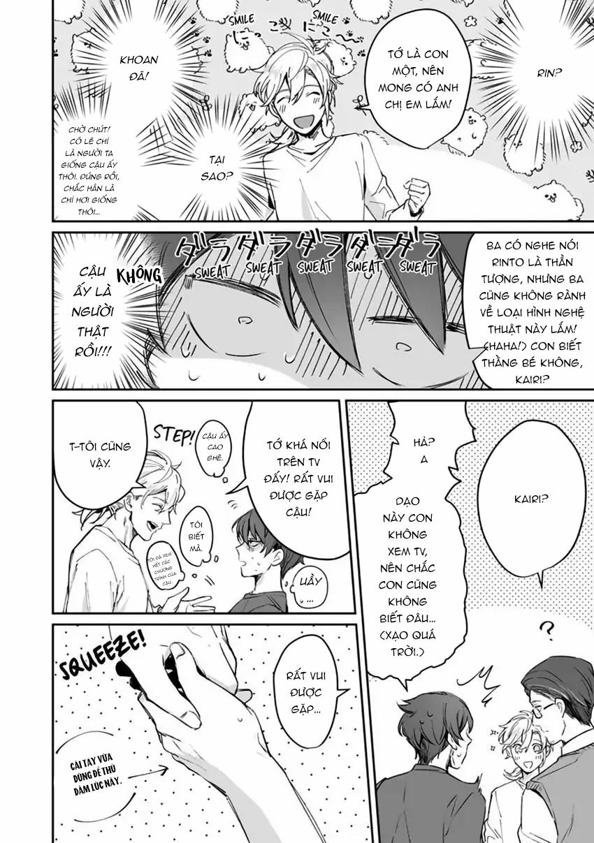 Có Lẽ Thần Tượng Của Tôi Đang Yêu Tôi! Tôi Chưa Từng Nghĩ Mình Sẽ Làm Tình Với Cậu Ấy 1 trang 6