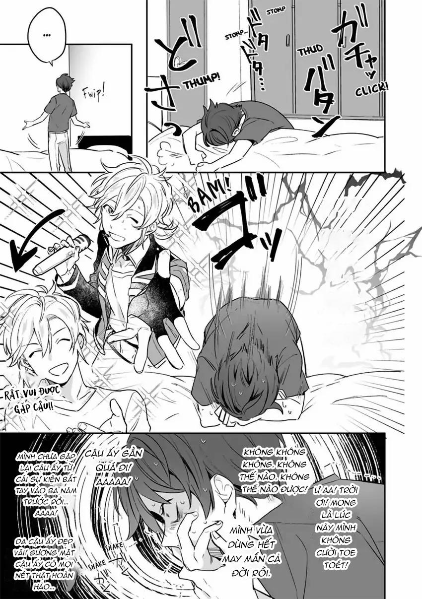 Có Lẽ Thần Tượng Của Tôi Đang Yêu Tôi! Tôi Chưa Từng Nghĩ Mình Sẽ Làm Tình Với Cậu Ấy 1 trang 9