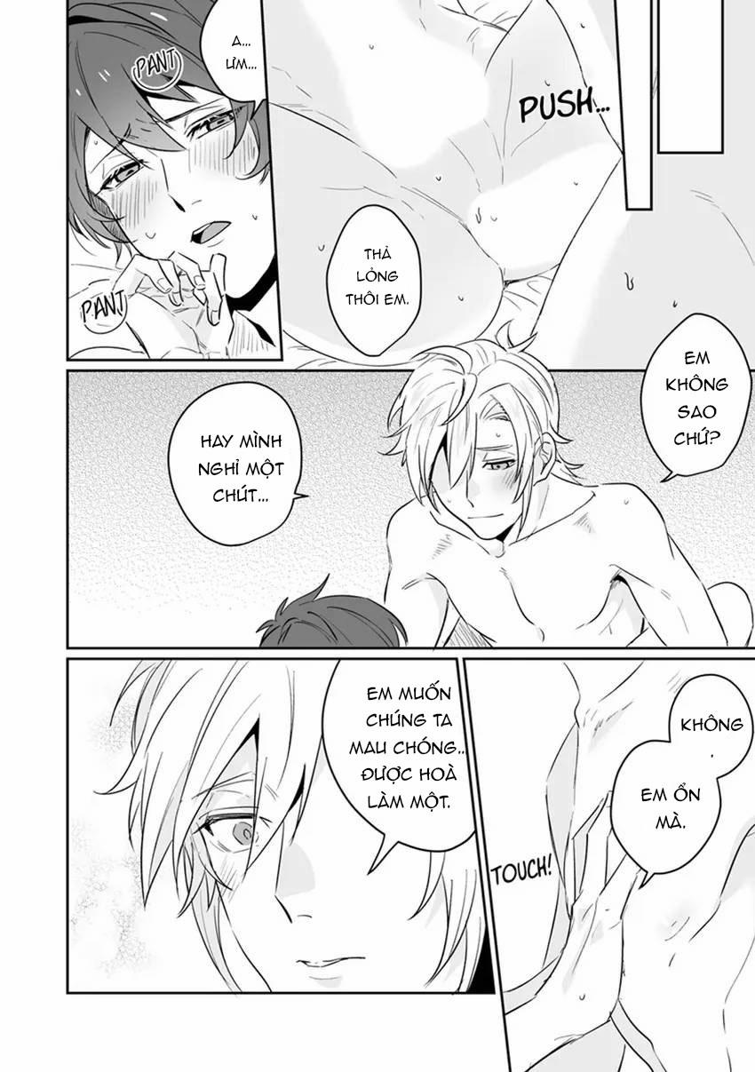 Có Lẽ Thần Tượng Của Tôi Đang Yêu Tôi! Tôi Chưa Từng Nghĩ Mình Sẽ Làm Tình Với Cậu Ấy 11 trang 19