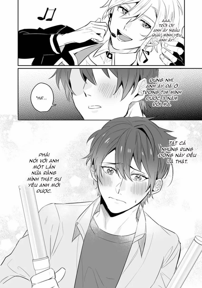 Có Lẽ Thần Tượng Của Tôi Đang Yêu Tôi! Tôi Chưa Từng Nghĩ Mình Sẽ Làm Tình Với Cậu Ấy 11 trang 9