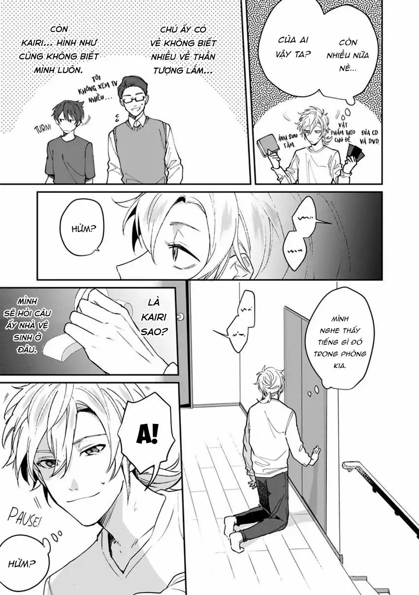 Có Lẽ Thần Tượng Của Tôi Đang Yêu Tôi! Tôi Chưa Từng Nghĩ Mình Sẽ Làm Tình Với Cậu Ấy 2 trang 2