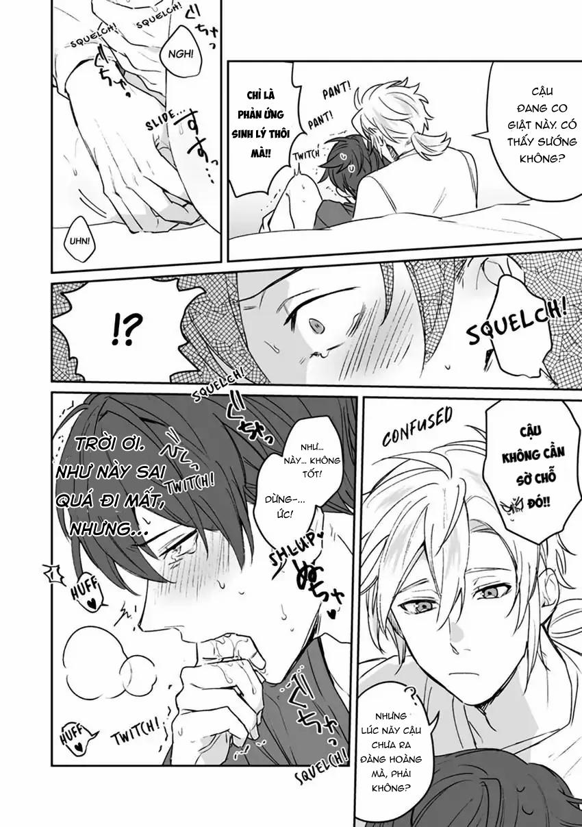 Có Lẽ Thần Tượng Của Tôi Đang Yêu Tôi! Tôi Chưa Từng Nghĩ Mình Sẽ Làm Tình Với Cậu Ấy 2 trang 9