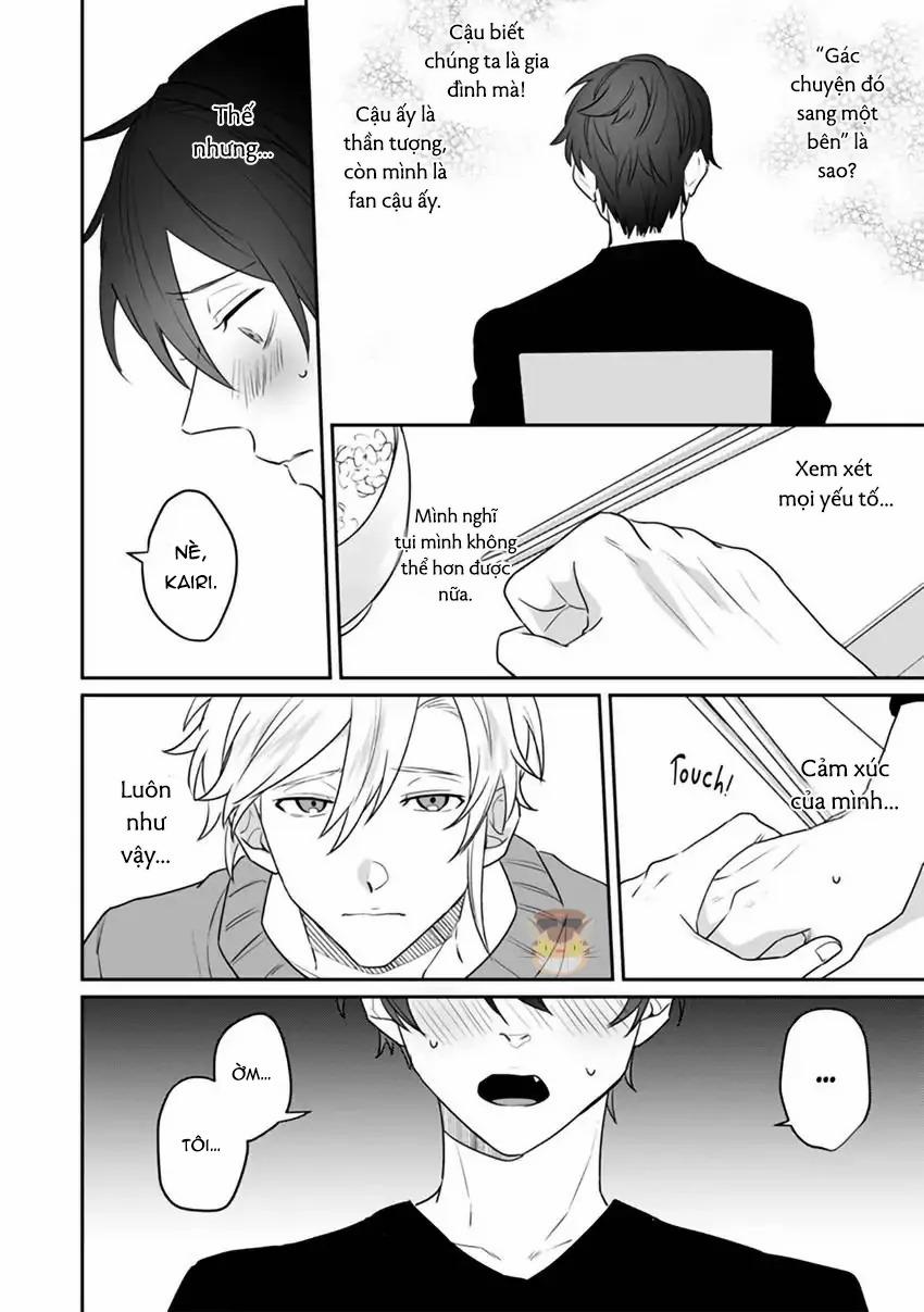 Có Lẽ Thần Tượng Của Tôi Đang Yêu Tôi! Tôi Chưa Từng Nghĩ Mình Sẽ Làm Tình Với Cậu Ấy 6 trang 12