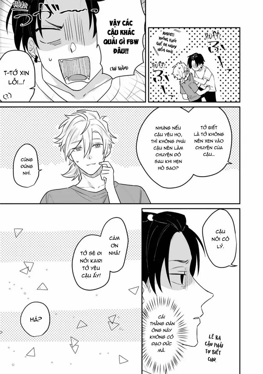 Có Lẽ Thần Tượng Của Tôi Đang Yêu Tôi! Tôi Chưa Từng Nghĩ Mình Sẽ Làm Tình Với Cậu Ấy 6 trang 5