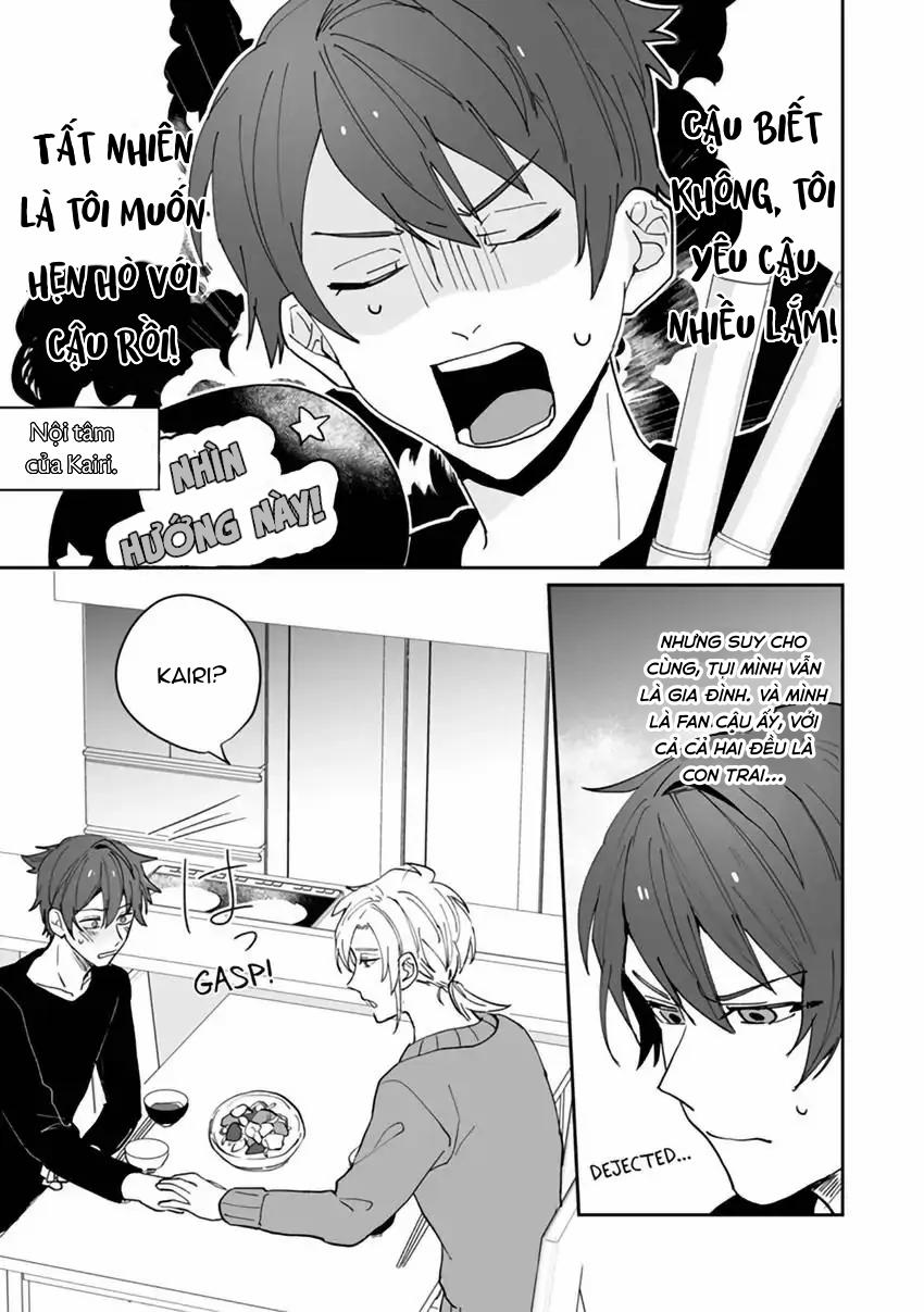 Có Lẽ Thần Tượng Của Tôi Đang Yêu Tôi! Tôi Chưa Từng Nghĩ Mình Sẽ Làm Tình Với Cậu Ấy 7 trang 1